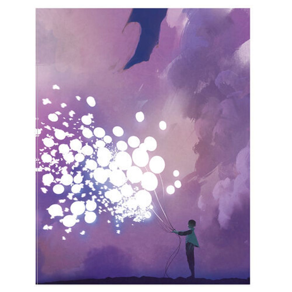 Тетрадь на кольцах А5 165х215 мм, 160 л., твердый картон, клетка, BRAUBERG, "Мечты", 404092