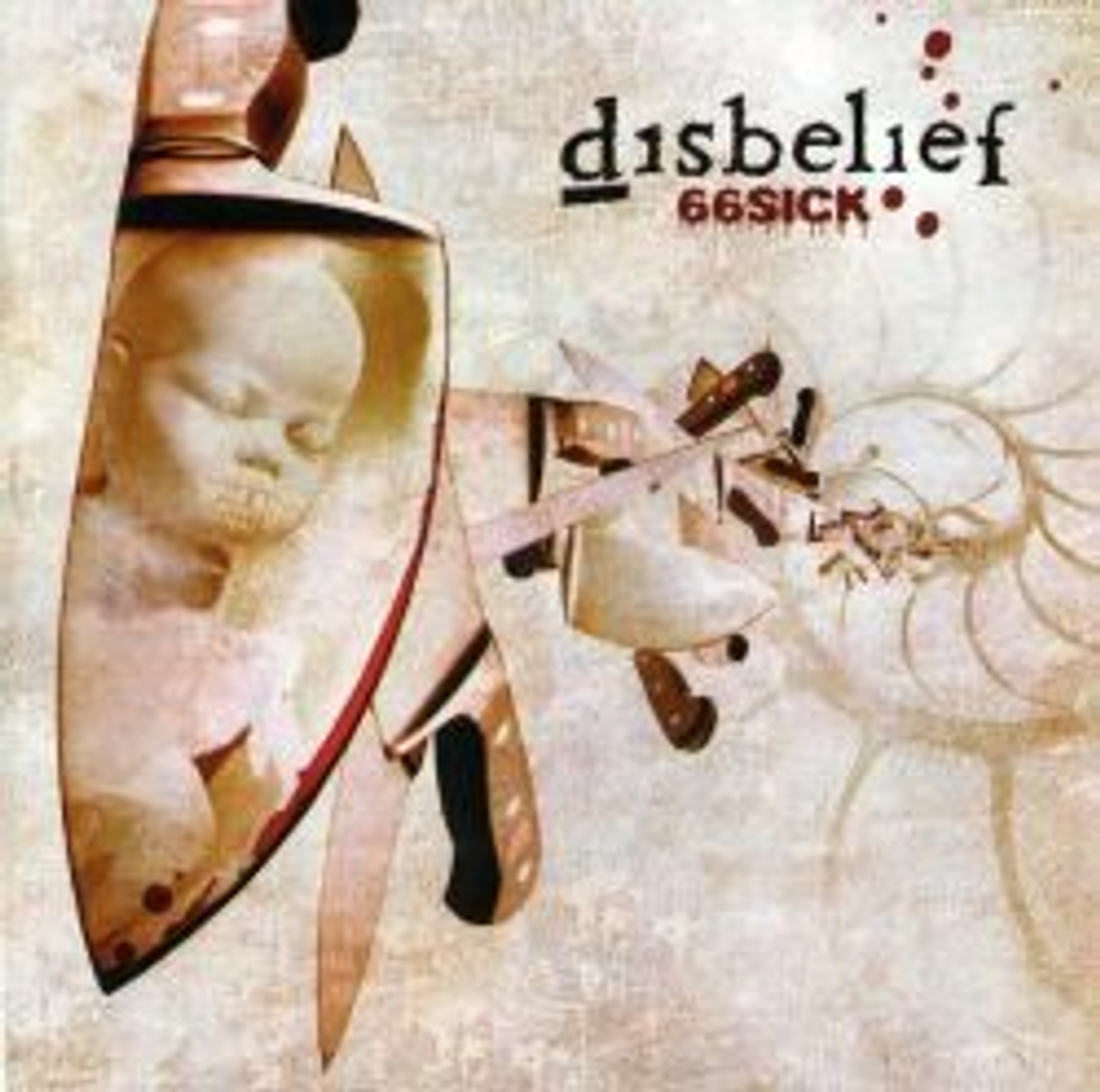 DISBELIEF - 66SICK, 2005, death metal, музыкальный компакт диск