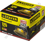 STAYER 125 мм, витая латунированная стальная проволока, 0.3 мм, Щетка чашечная, PROFESSIONAL (35125-125)