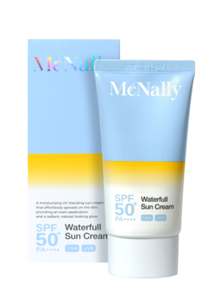 MCNALLY - КРЕМ СОЛНЦЕЗАЩИТНЫЙ УВЛАЖНЯЮЩИЙ WATERFULL SUN CREAM, 50 МЛ