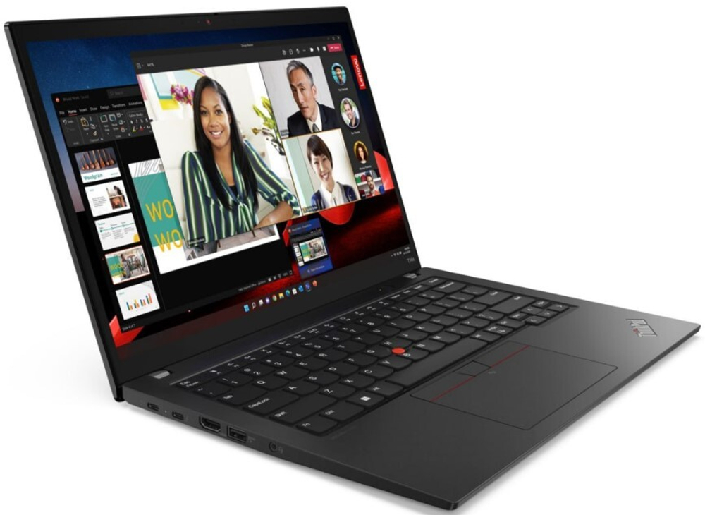 Ноутбук  Lenovo ThinkPad T14 G4 14 ", Core i7, 16 Гб RAM, 512 Гб SSD, Iris Xe Graphics, Черный