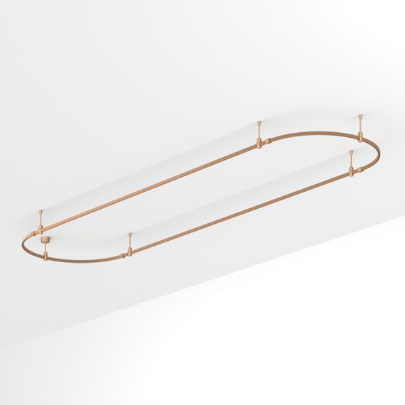 Основание ART-APRIORI-OVAL-ROD-200-4000x1000 (GD) Arlight 054527
