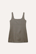Короткое платье в клетку — zw collection