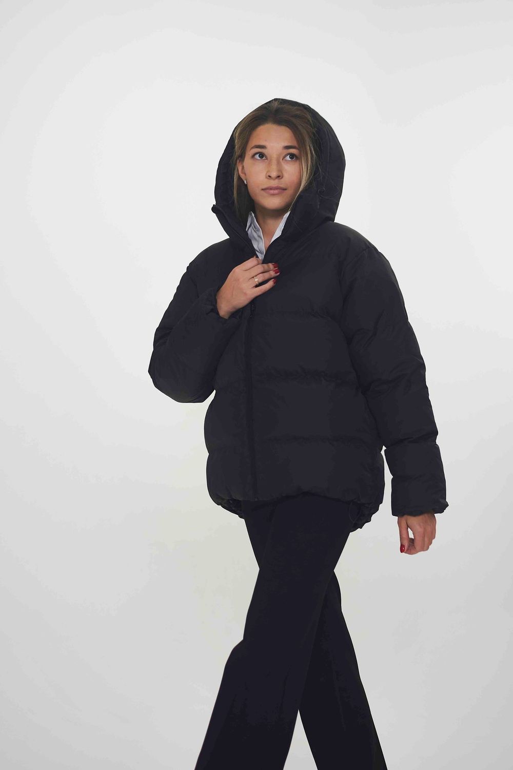 Пуховик Alexandra Talalay AW019 черный