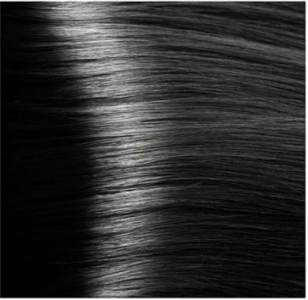 Kapous Professional Крем-краска для волос Hyaluronic Acid,  с гиалуроновой кислотой, тон №1.0, Черный, 100 мл