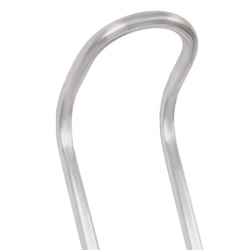 Движок для уборки снега пластиковый, 670 х 530 х 1410 мм, алюминиевая рукоятка, Россия, Сибртех