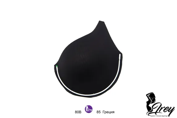 Чашки спейсер АМ-01, 80В-85А-75С-70D, черный 170