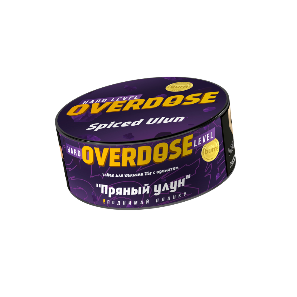 М. Табак для кальяна Overdose Spiced Ulun (Пряный улун), 25 гр.