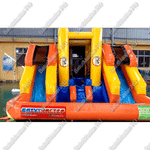 Батут "Морковка" с бассейном