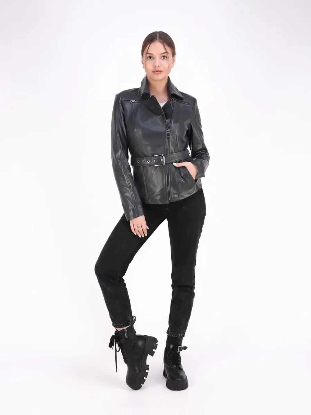 Куртка женская из натуральной кожи
