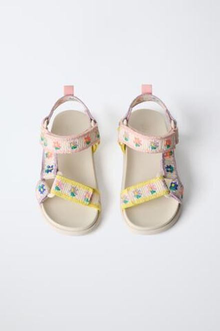 ZARA САНДАЛИИ, ЭКРЮ