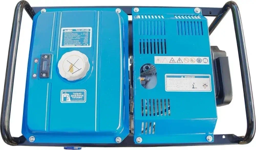 Генератор дизельный Redbo DPG-6500 (7 кВт, бак 15 л, ручной/электростартер, AVR, 2 розетки ) электрогенератор / резервный источник питания