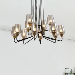 Люстра Rivoli Gera 4065-212 12 х E27 40 Вт дизайн | Rivoli