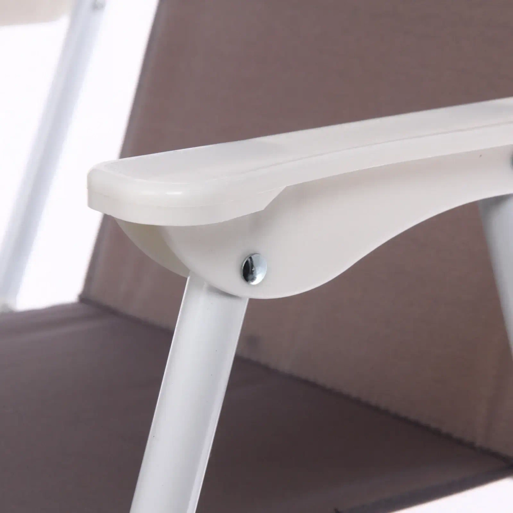 Стул 50*47*77см «Отдых» складной, серый ДоброСад