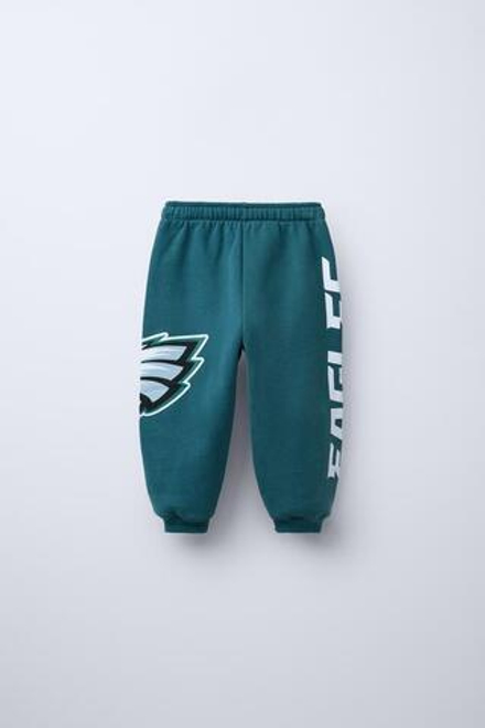 ZARA ДЖОГГЕРЫ EAGLES ©NFL, ЗЕЛЕНОВАТЫЙ