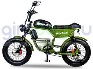 Электровелосипед Minako Bike 750W - Хаки фото