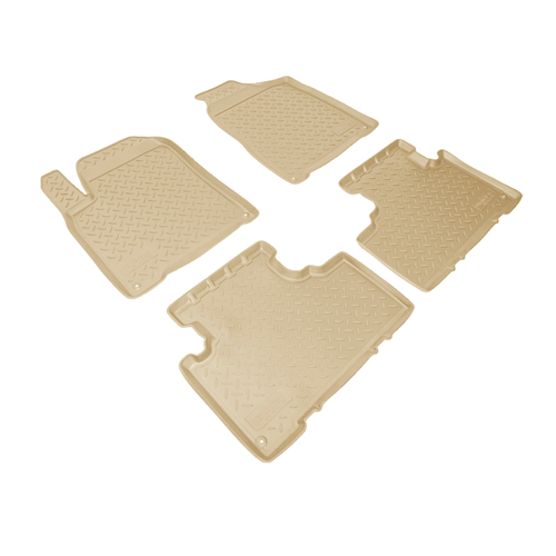 Ковры в салон Norplast/Unidec для Ssang Yong Actyon в кузове CK (2011-)Полиуретан,Бежевый, арт.NPL-Po-83-05-B
