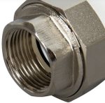 Муфта комбинированная разъемная (Американка) внутренняя резьба PN25 d25х3/4" раструбная