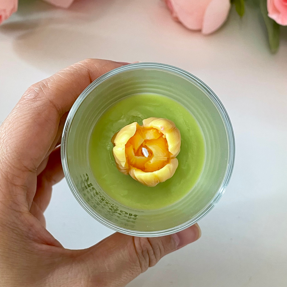 Ароматическая свеча "Желтый тюльпан", 35 г