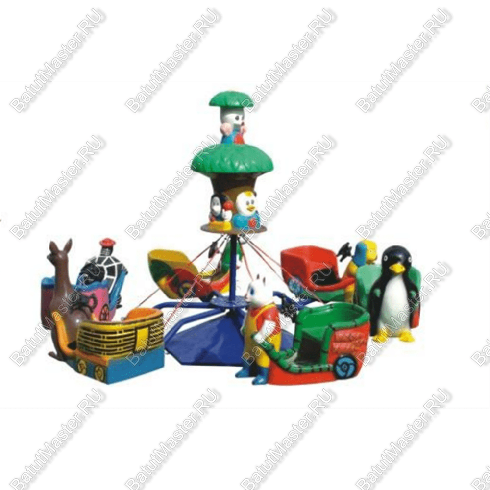 Электрическая Аттракцион карусель «Дерево дружбы», 3×3×2,4 м