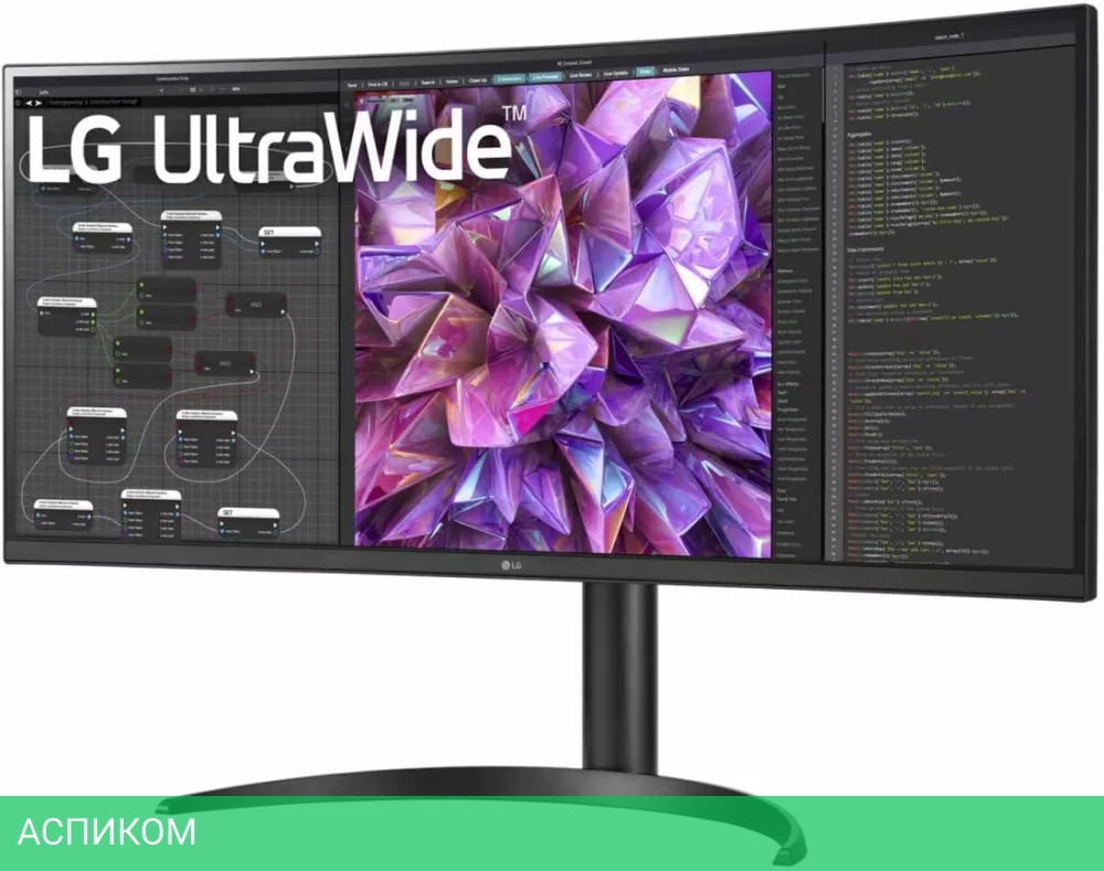 Монитор LG UltraWide 34WQ75C-B