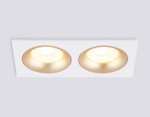 Светильник встраиваемый TN102733/2 WH/GD белый/золото GU5.3 175*92*23