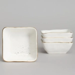 Набор розеток bronco gold 4 шт. 10*4 см 150 мл