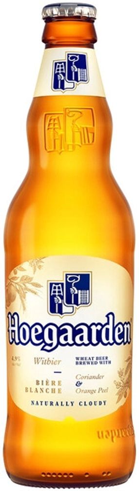 Пиво Хугарден Белое / Hoegaarden Blanche 0.44 - стекло
