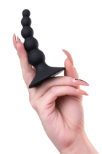 Черная анальная втулка Bootes - 10 см. (Цвет: черный)