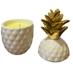 Свеча Ананас белая [Арт. 360258]