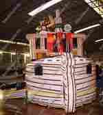 Коммерческий надувной батут-корабль "Атлантис - 2", 10*5*5 м