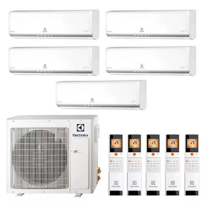 Мульти сплит система Electrolux на 5 комнат (27+27+27+27+38 кв.м) HM FMI
