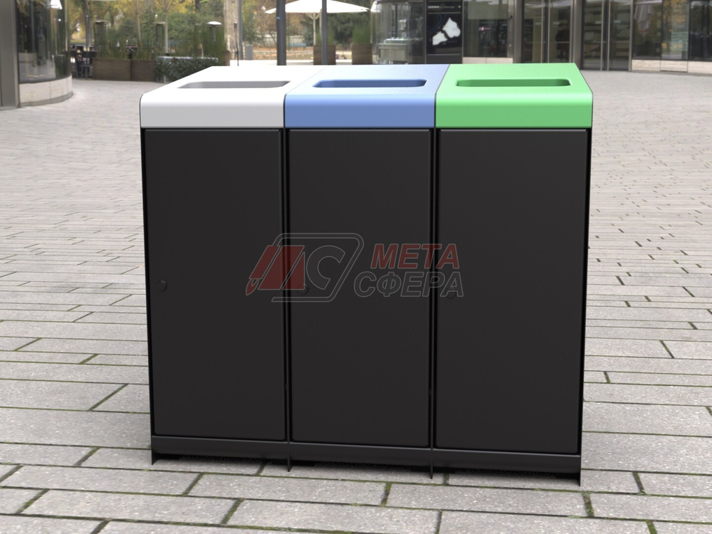 Урна ACCEPTOR 110 для раздельного сбора мусора