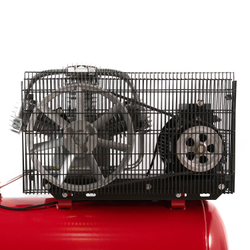 Компрессор ROSSVIK СБ4/С-200.LB40, 580 л/мин, 10 бар, ресивер 200 л, 380 В/3 кВт, красный