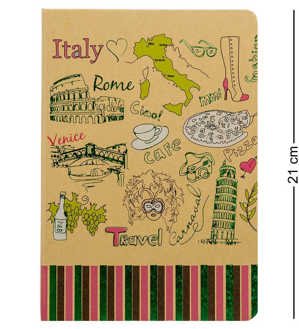 BM-16/4 Блокнот бол. «Вокруг света» (крафт-обложка)