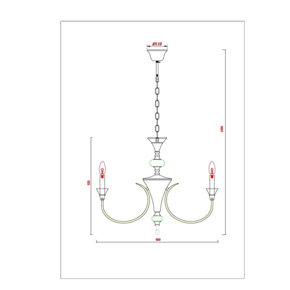 Подвесная люстра Arte Lamp