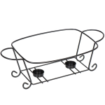 Мармит керам, 2.7 л, с крыш, прямоуг, Daniks, Y4-2753, бел