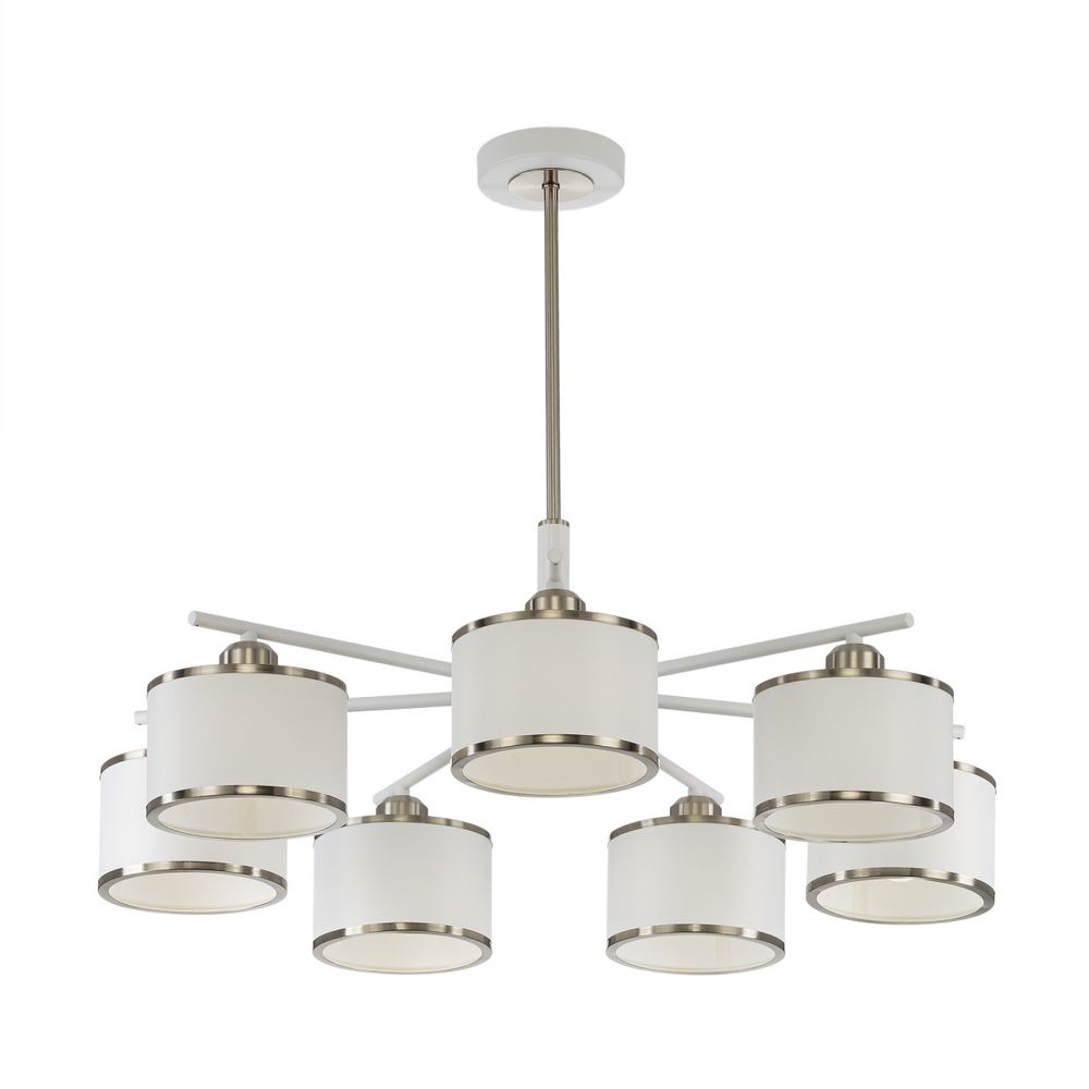 Citilux ALTON CL421272 Люстра на штанге с абажурами Белая