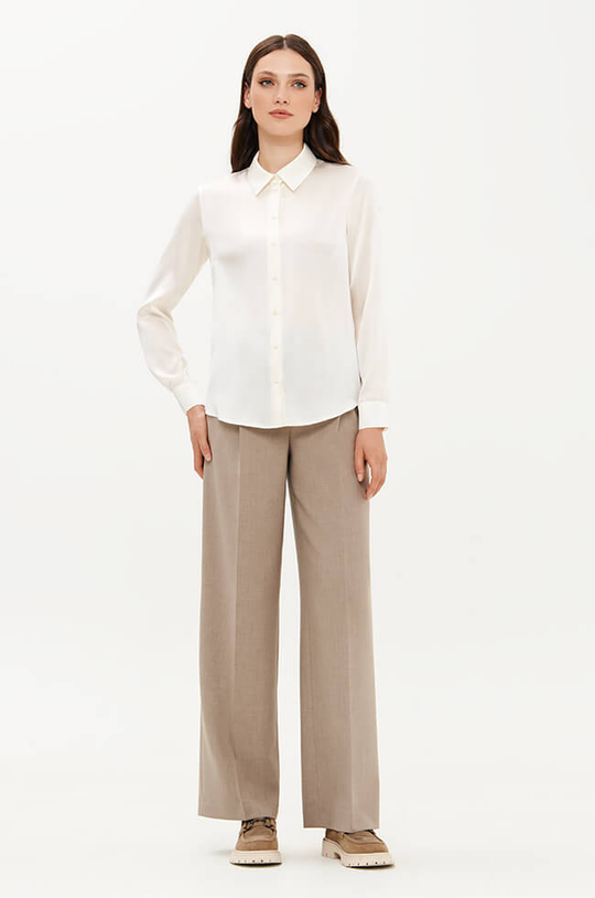 23457 Блузка женская (молочный)