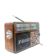 Радиоприемник с MP3 плеером и Bluetooth +фонарь Waxiba XB-2302BT-S