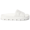 Prada Flat Slip-On Sandal 'White'