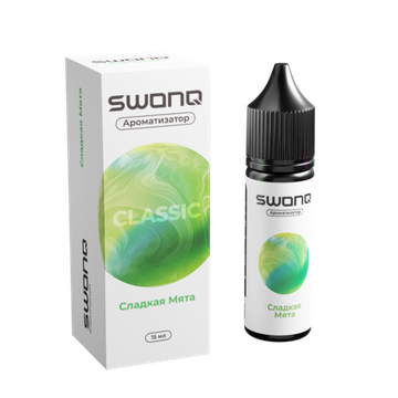 Купить Ароматизатор SWONQ Classic Cluster 15 мл - Сладкая Мята