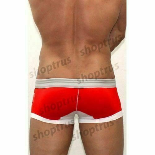 Мужские трусы хипсы красные Croota Midpoint Hipster Red CR00053