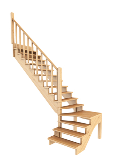 Лестница на второй этаж К-031м/3 Левая