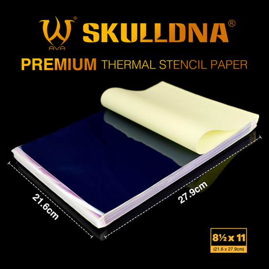 Бумага SKULLDNA PREMIUM Thermal Stencil Paper