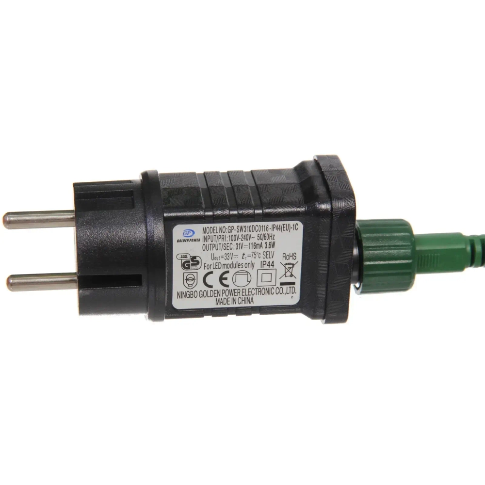 Ёлка светодиодная «Лесная радость» 120 см (460 веток) 140 ламп LED, цвет свечения-Теплый белый