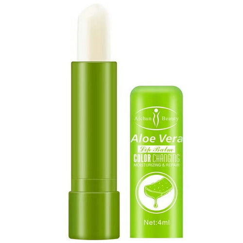 Бальзам-тинт для губ с экстрактом алоэ вера Aichun Beauty Aloe Vera Color Change Lip Balm, 4 мл