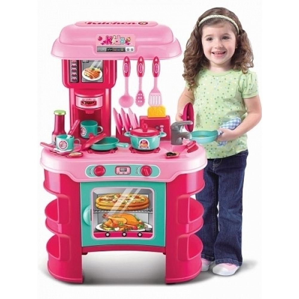 Игровой набор столик "Кухонный набор Маленький Повар - "Little Chef Set, Kitchen Cook NO.008-908" 35 деталей