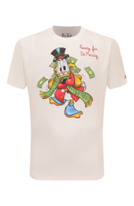 Футболка Saint Barth ARNOT белый Скрудж с деньгами шарф