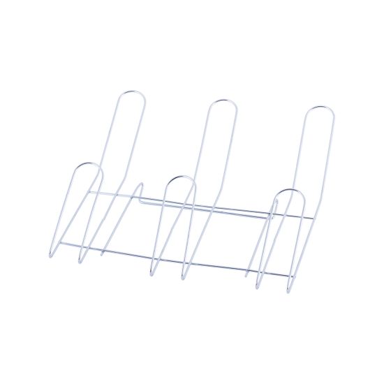 Сушилка для посуды двухъярусная красная Kamille KM-0765A